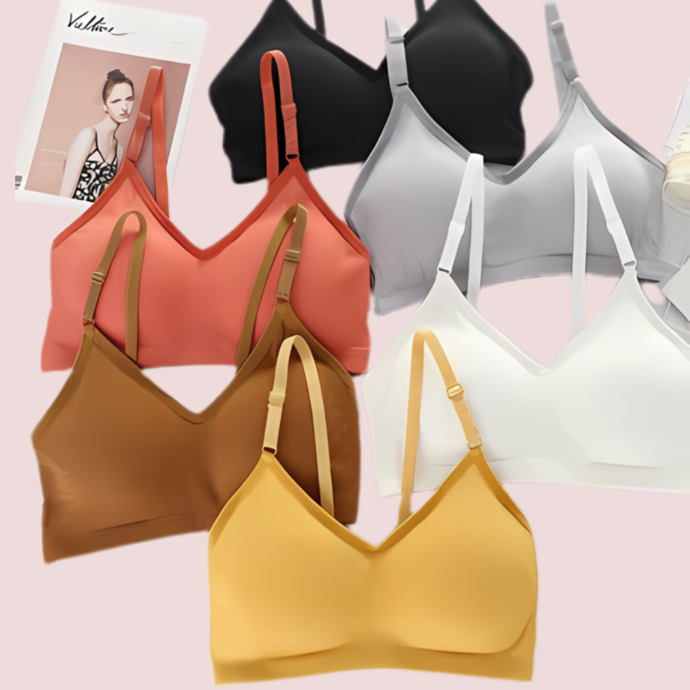 Medium impact padded sports bra pack of 2