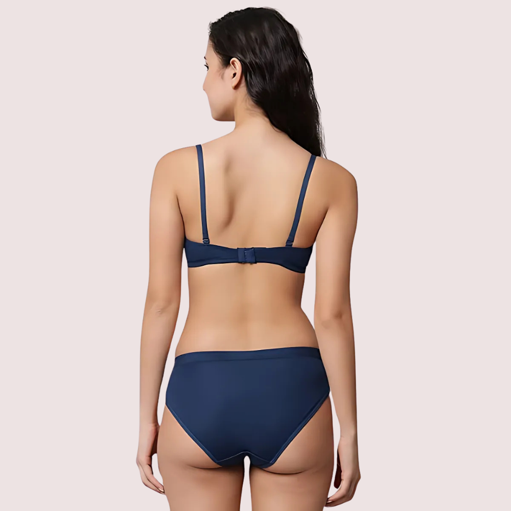 Classic Cotton Sexy Bra &amp; Panty Set (2 pack)