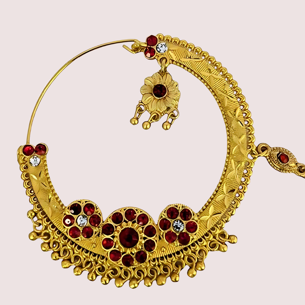Traditional Pahadi Nath – Kumauni &amp; Garhwali Jewelry