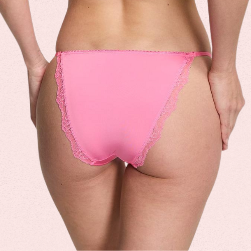 Crimson Whisper Lace Maid Costume &amp; G-String